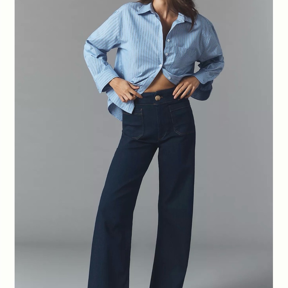 Colette Full-length high rise pants
